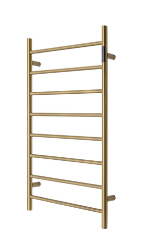 Luxury Brushed Gold Heated Towel Rack