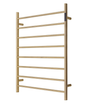 Elegant Gold Heated Towel Rack with LED Control