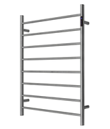 Premium Gunmetal Round Heated Towel Rack