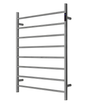 Premium Gunmetal Round Heated Towel Rack