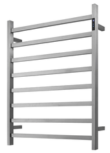 Premium Brushed Nickel Heated Towel Rack