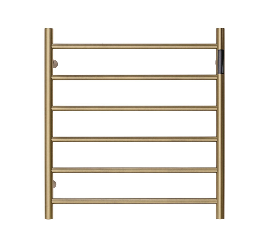 Premium Brushed Gold Heated Towel Rack