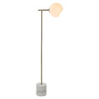 Stunning Helium Floor Lamp with Marble Base