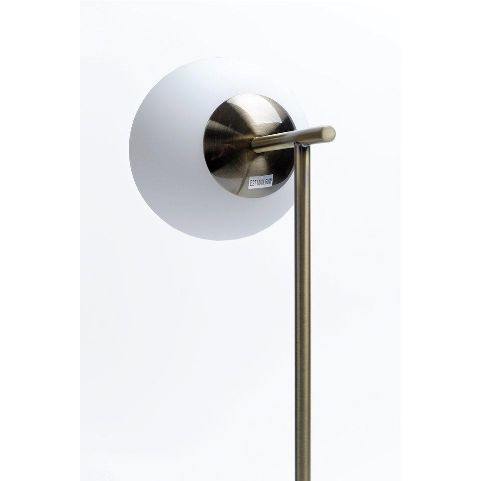 Stunning Helium Floor Lamp with Marble Base