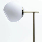 Stunning Helium Floor Lamp with Marble Base