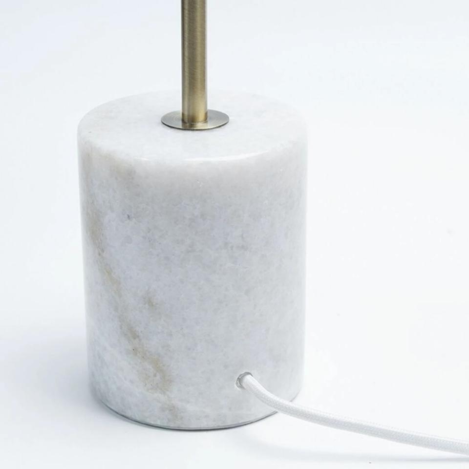 Stunning Helium Floor Lamp with Marble Base