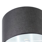 Elegant Mother and Child Floor Lamp - Black