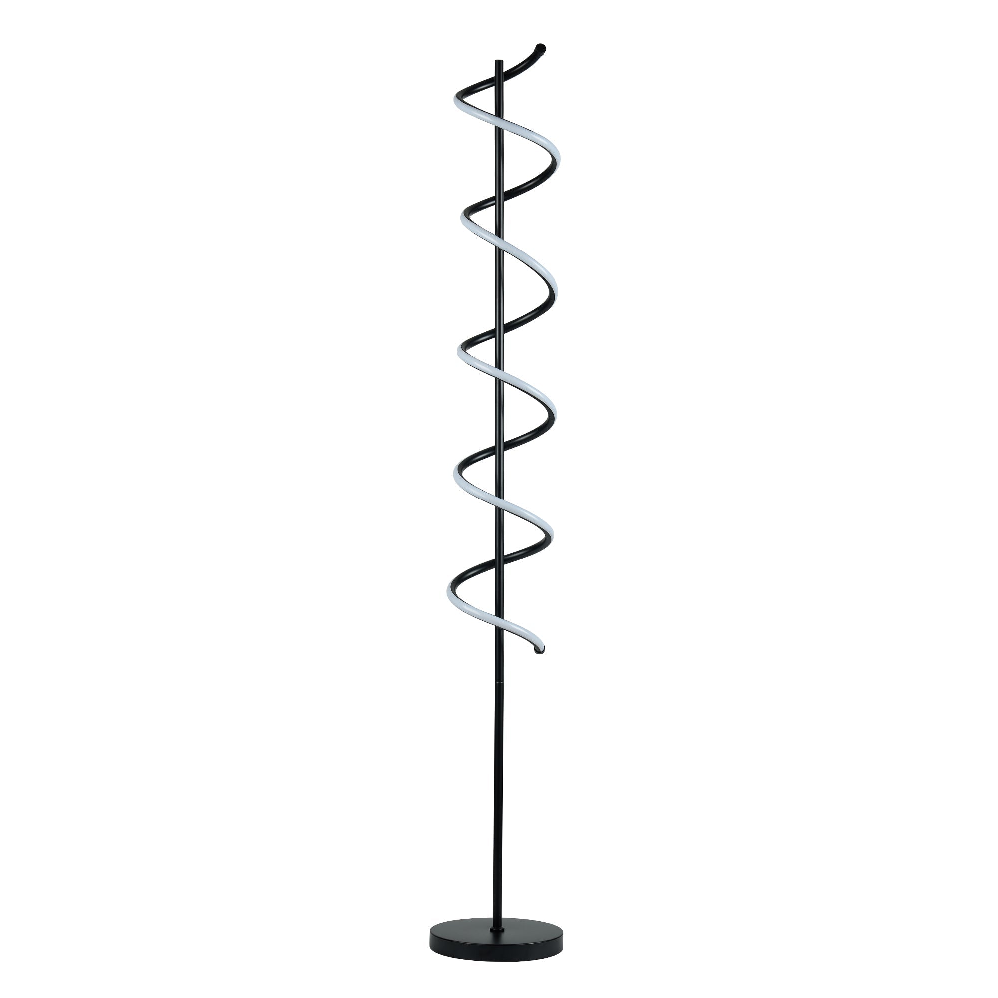 Modern Black LED Floor Lamp for All Spaces