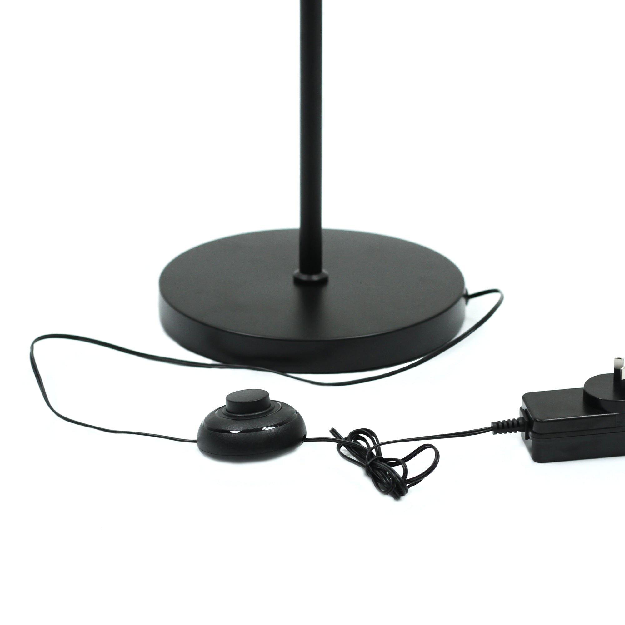 Modern Black LED Floor Lamp for All Spaces