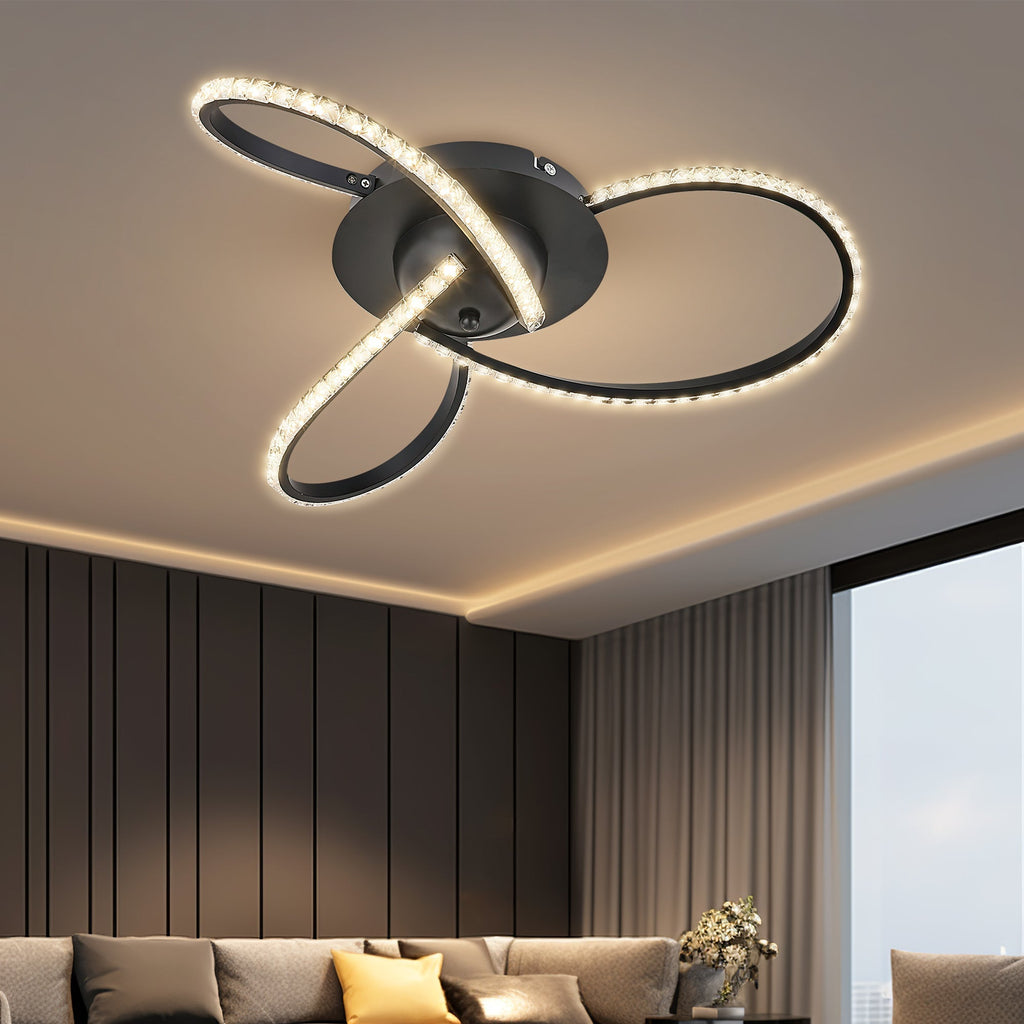 Irie Dimmable 3-Light LED Ceiling Fixture