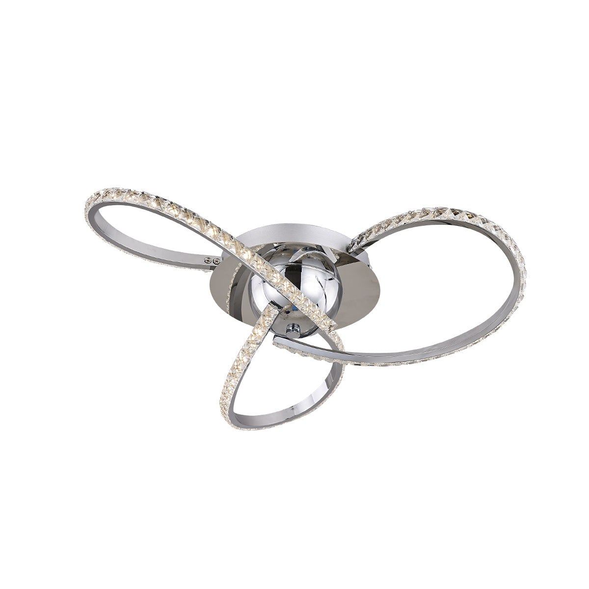 Irie Dimmable LED Ceiling Light - Chrome