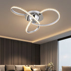 Irie Dimmable LED Ceiling Light - Chrome