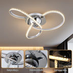 Irie Dimmable LED Ceiling Light - Chrome