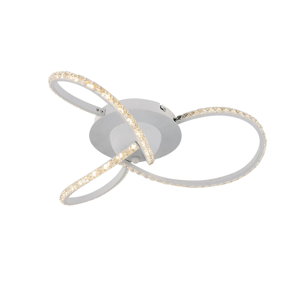 Irie Dimmable 3-Light LED Ceiling Fixture