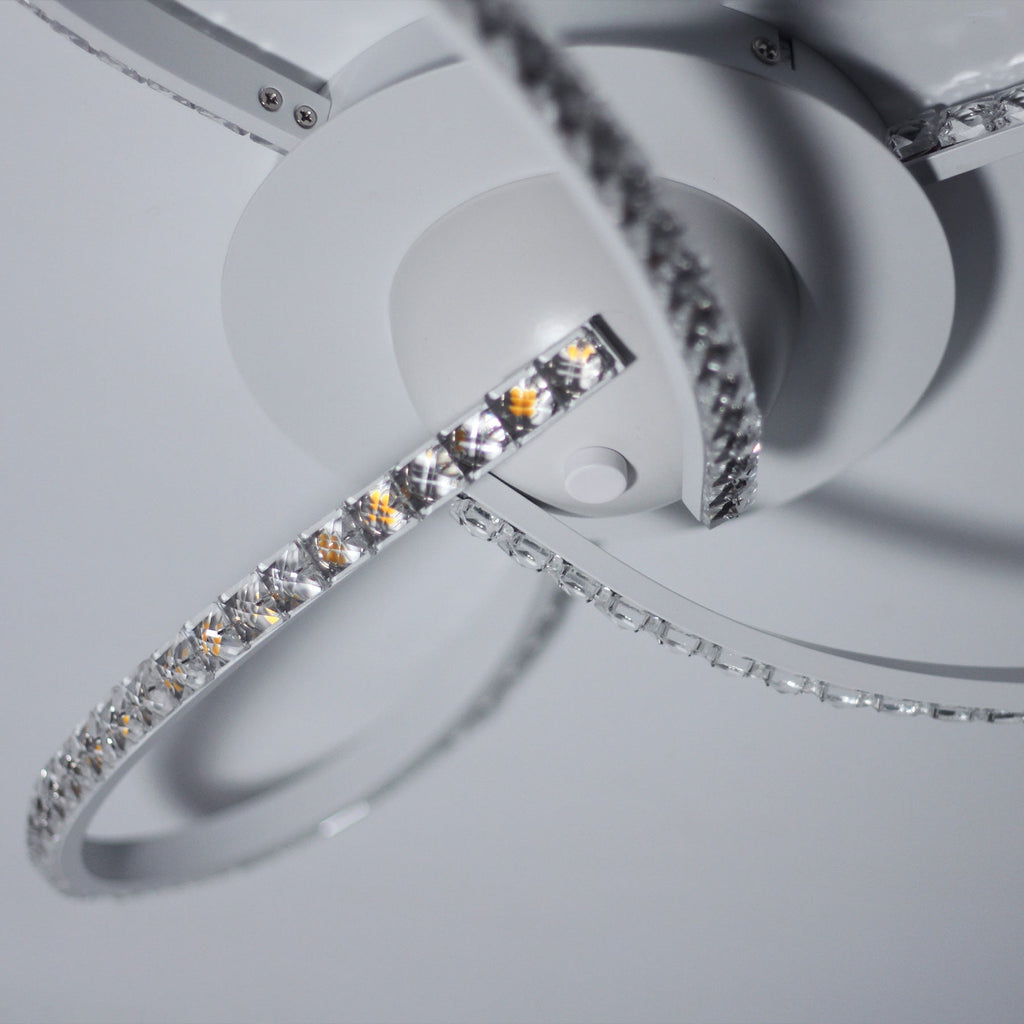 Irie Dimmable 3-Light LED Ceiling Fixture