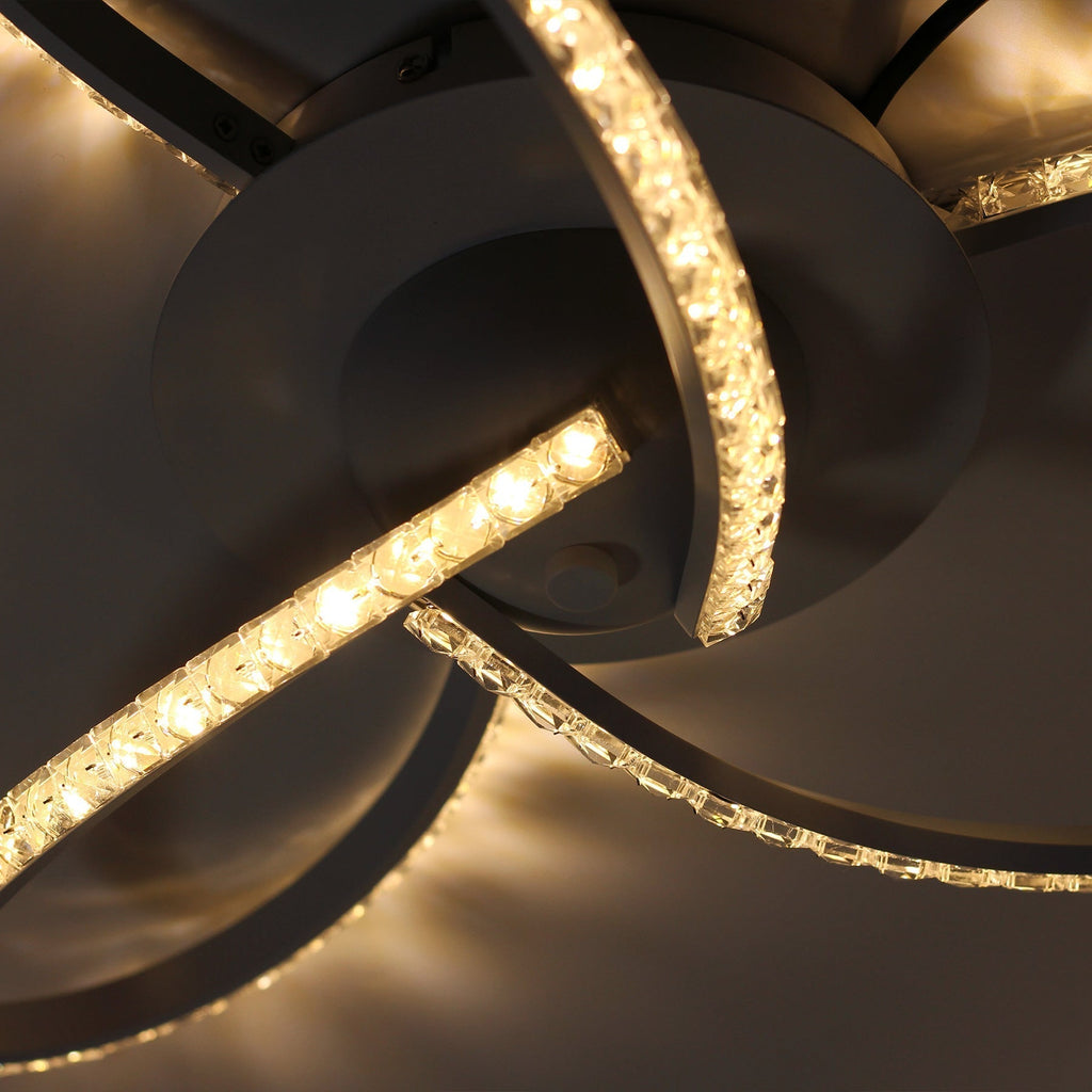 Irie Dimmable 3-Light LED Ceiling Fixture