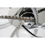 Irie Chrome Dimmable 5-Light LED Ceiling Light