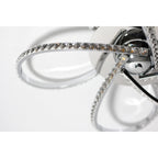 Irie Chrome Dimmable 5-Light LED Ceiling Light