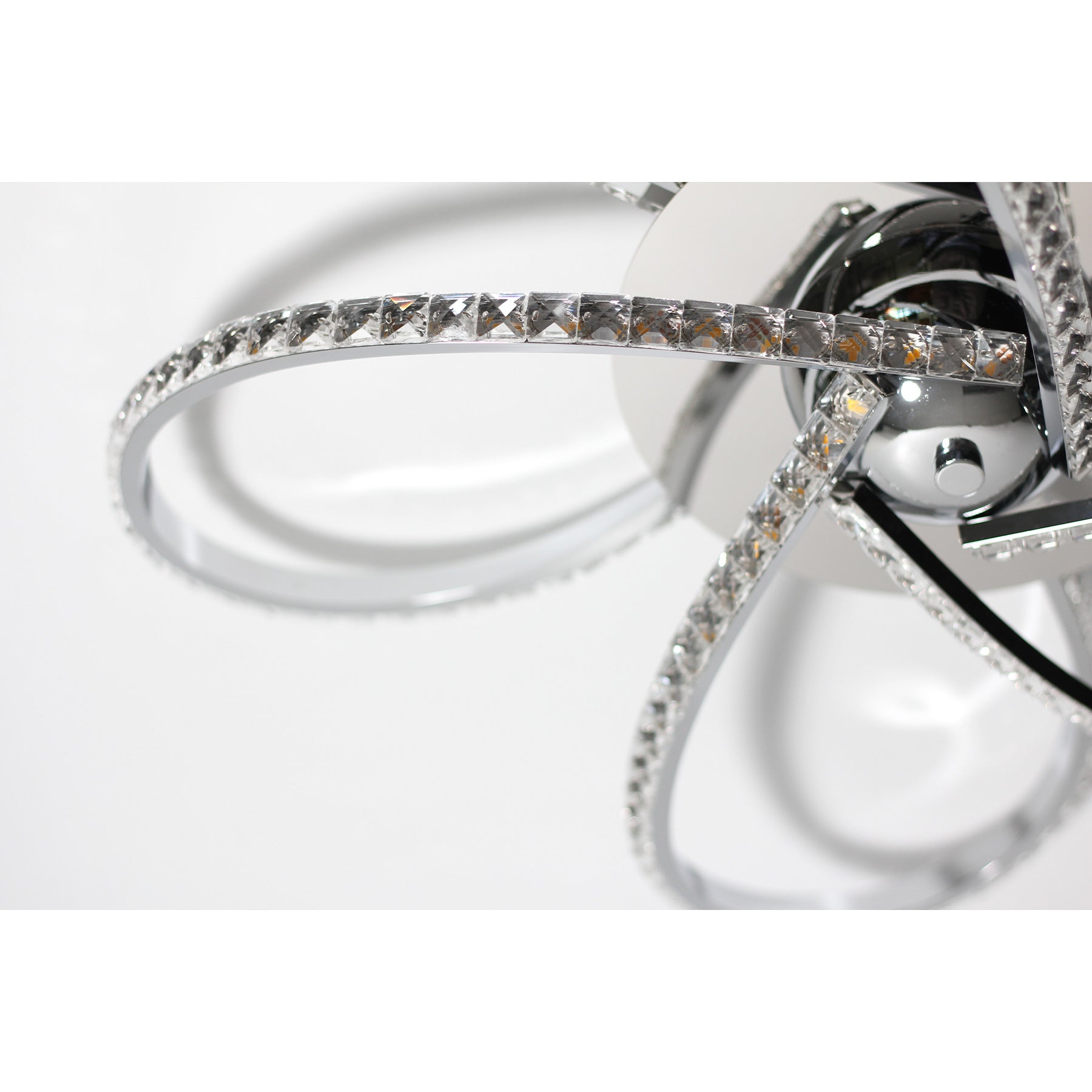 Irie Chrome Dimmable 5-Light LED Ceiling Light