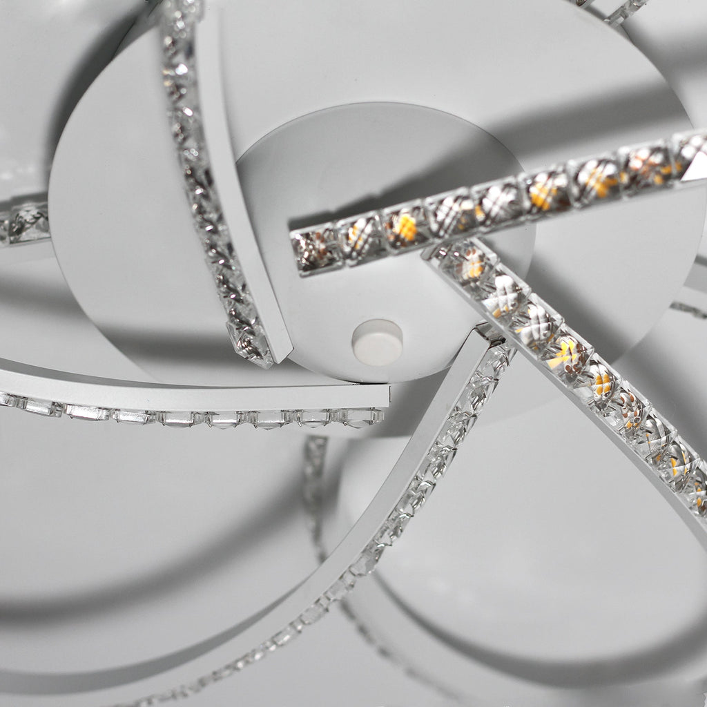 Irie Dimmable 5-Light LED Ceiling Fixture