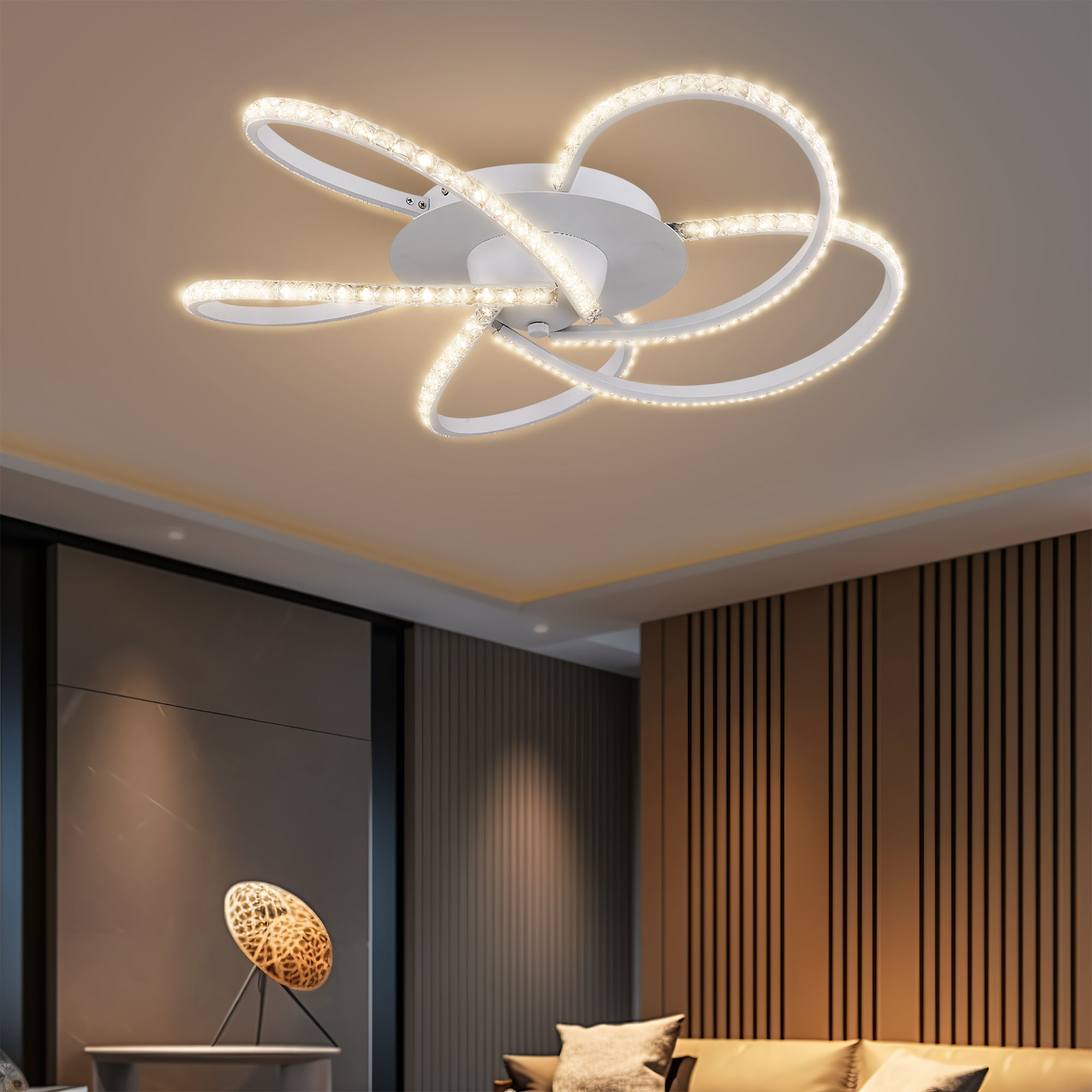 Irie Dimmable 5-Light LED Ceiling Fixture