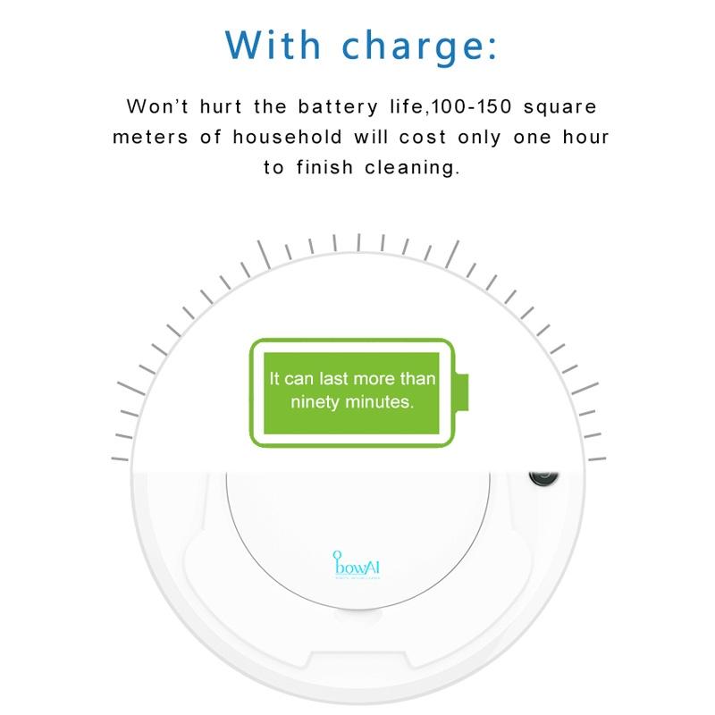 Smart Household Vacuum Cleaner - 1800Pa Power