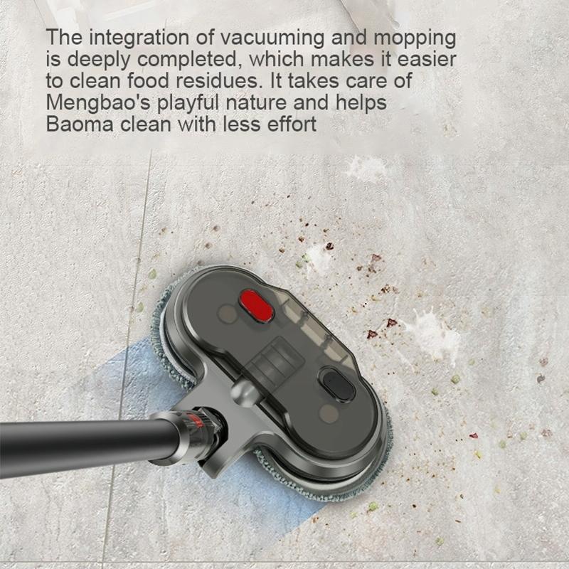 Electric Wet Dry Mopping Head for Dyson V15