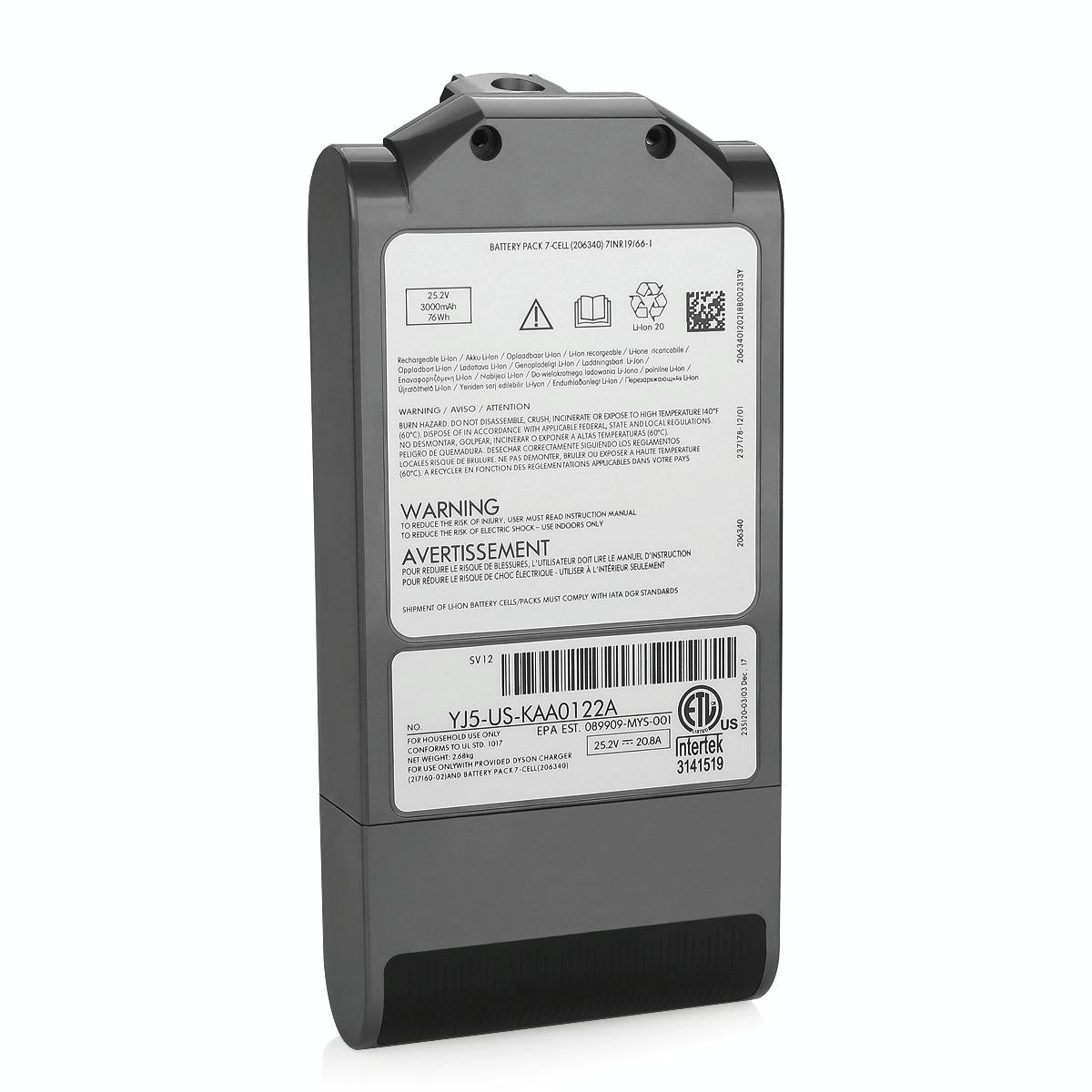 Dyson V10 Replacement Battery - 2600mAh