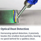 Green Light Dust Display Vacuum Brush Head