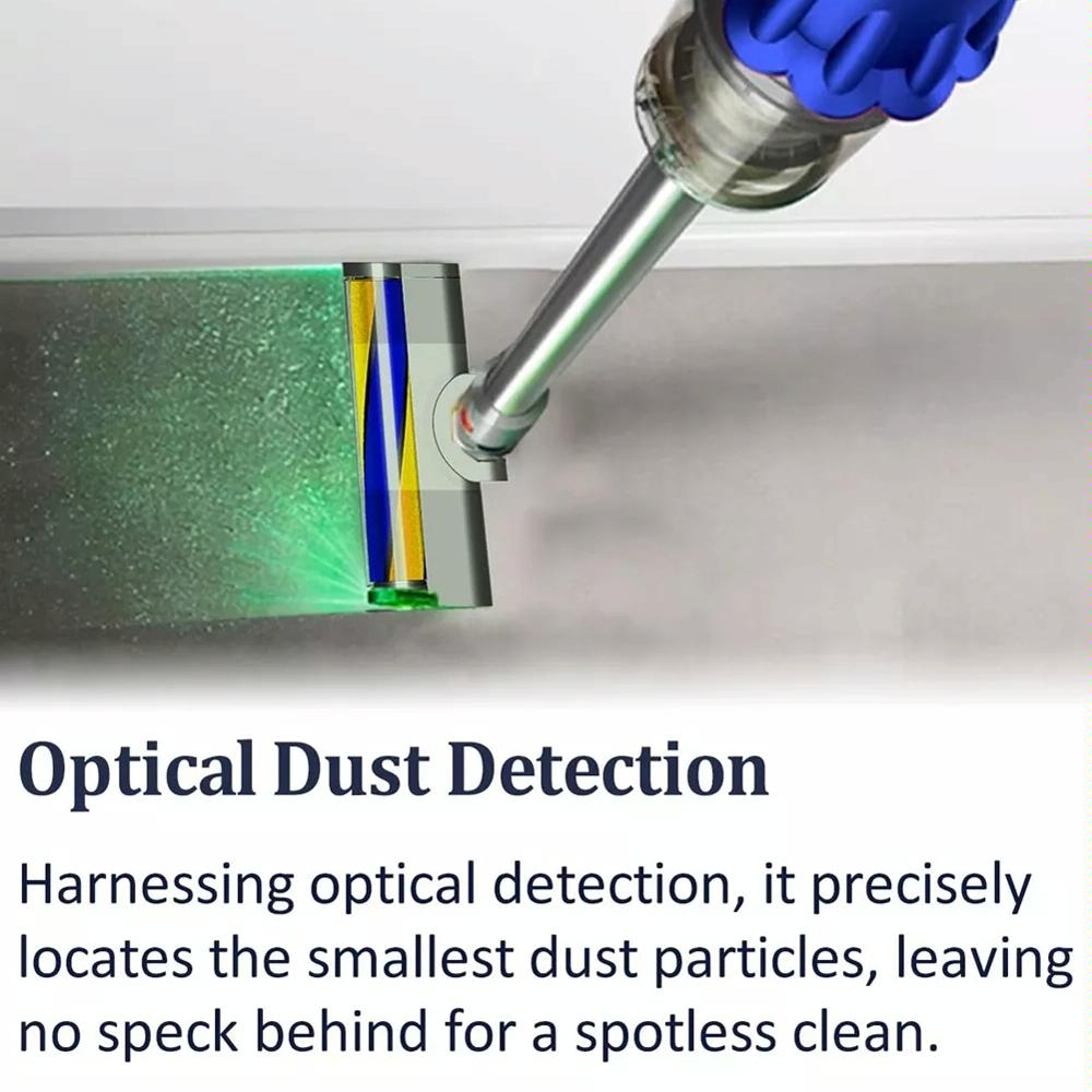 Green Light Vacuum Brush Head for Dyson V10/V12