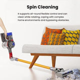 High Torque LED Floor Brush for Dyson Vacuum