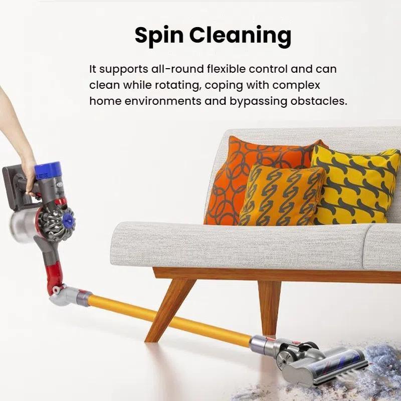 High Torque LED Floor Brush for Dyson Vacuum