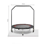 40 Inch Trampoline Gym Home Children Indoor Bounce Bed With Handrails