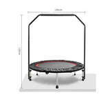 40 Inch Trampoline Gym Home Children Indoor Bounce Bed With Handrails