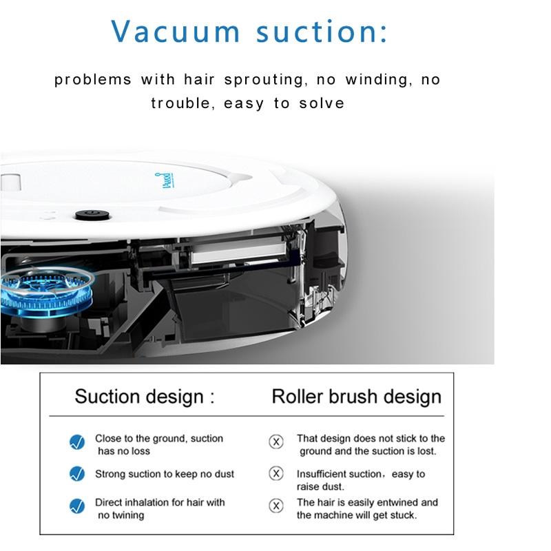 Smart Household Vacuum Cleaner - 1800pa Suction