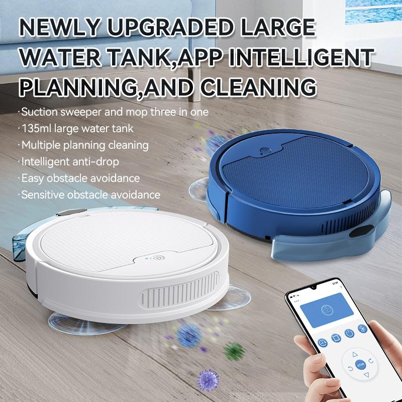 Max Intelligent Sweeping Robot - Blue