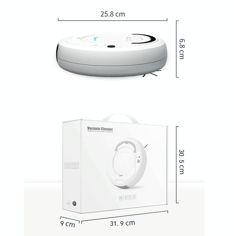 Smart 3-in-1 Robotic Vacuum with Mopping