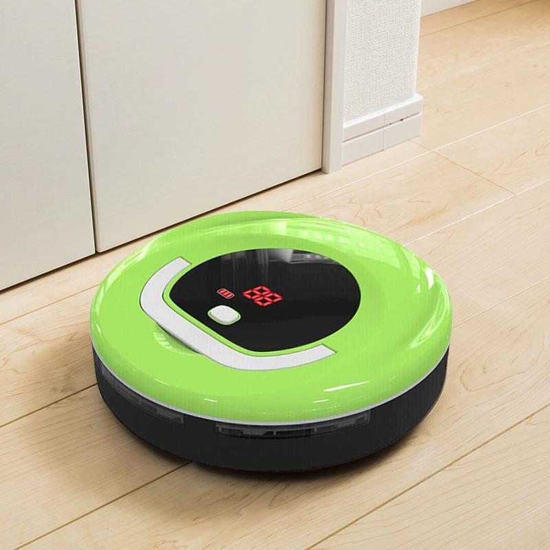 Smart Household Sweeping Robot - Green на