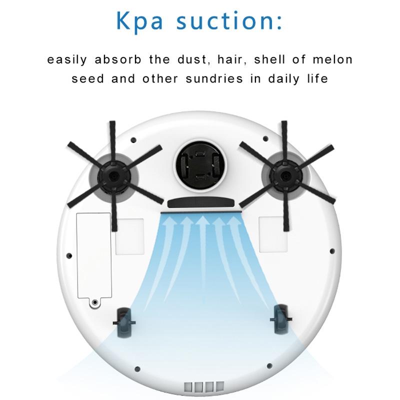 Smart Household Vacuum Cleaner with 1800Pa Suction