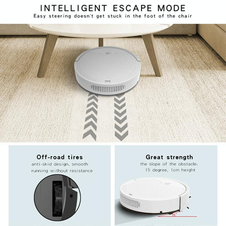 Smart Path-Charging Robotic Vacuum Cleaner