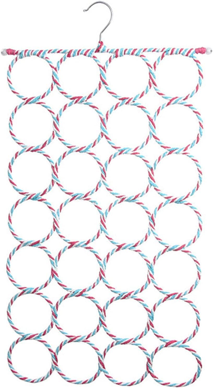 28-Hole Scarf and Accessory Organizer Hanger