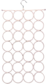 28-Hole Scarf and Accessory Organizer Hanger