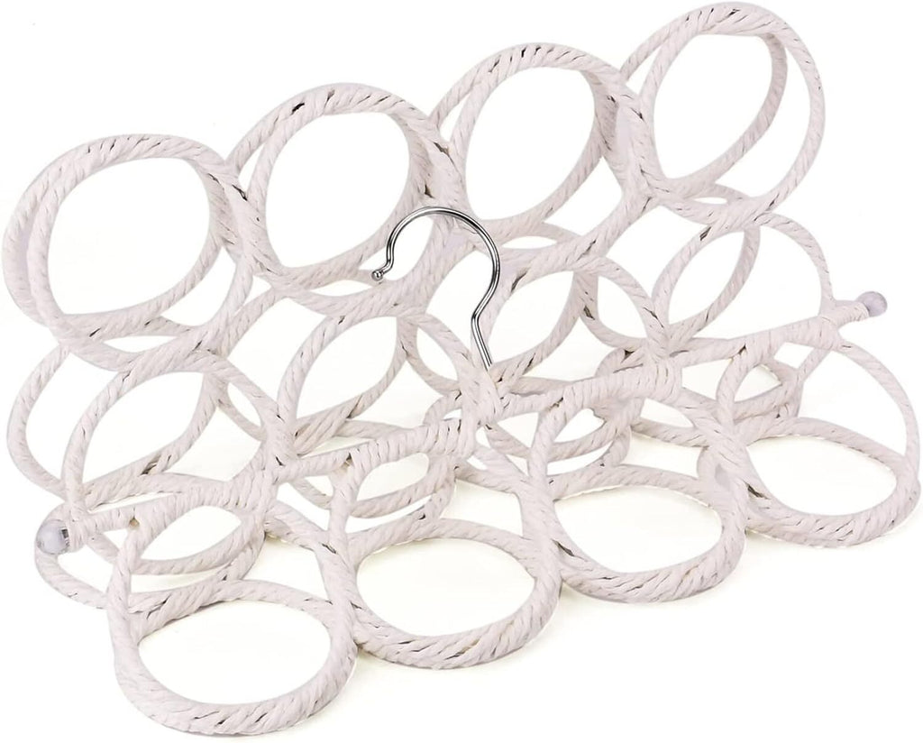 24-Hole Scarf and Accessory Organizer Hanger