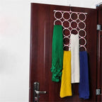 24-Hole Scarf and Accessory Organizer Hanger