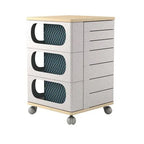 Helix Modular Storage Cabinet with Rotating Drawers