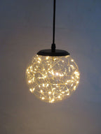 Elegant Round Glass LED Pendant Light