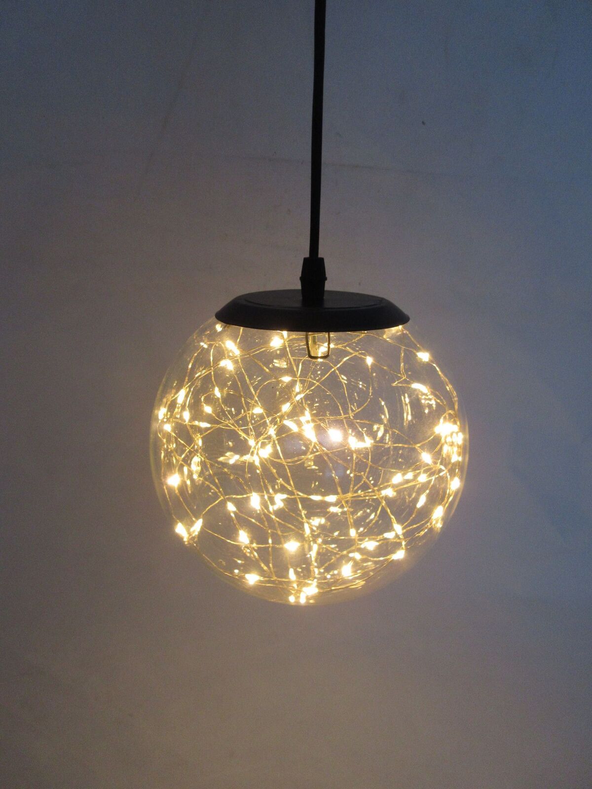 Elegant Round Glass LED Pendant Light