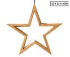 Ceiling Bamboo Star LED Pendant Lamp