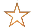 Large Bamboo Star LED Pendant Lamp