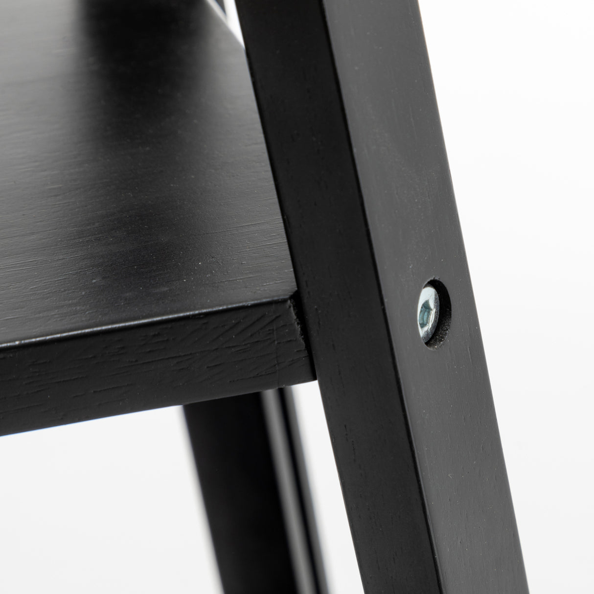 Elegant 3-Tier Natural Wood Floor Lamp